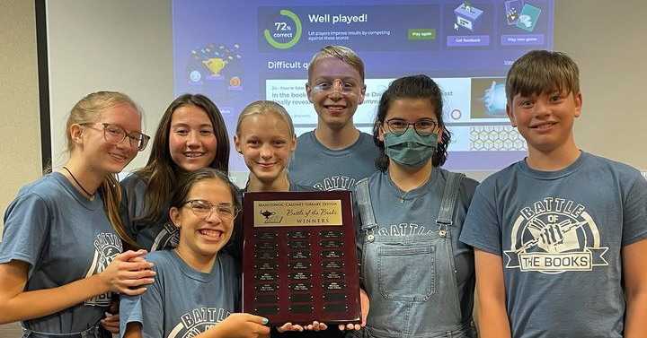 Battle of the Books 2021: Lester Public Library Wins for the 1st Time!