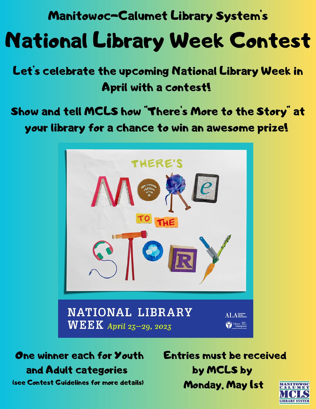 MCLS 2023 National Library Week Contest